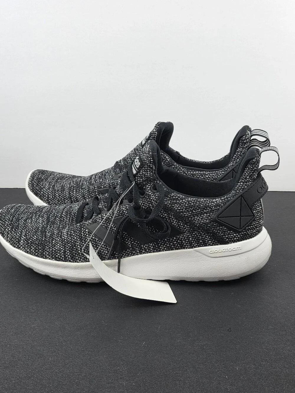Adidas Lite Racer BYD Men’s 10.5 Black White Cloudfoam FY0245 New w/ Tags